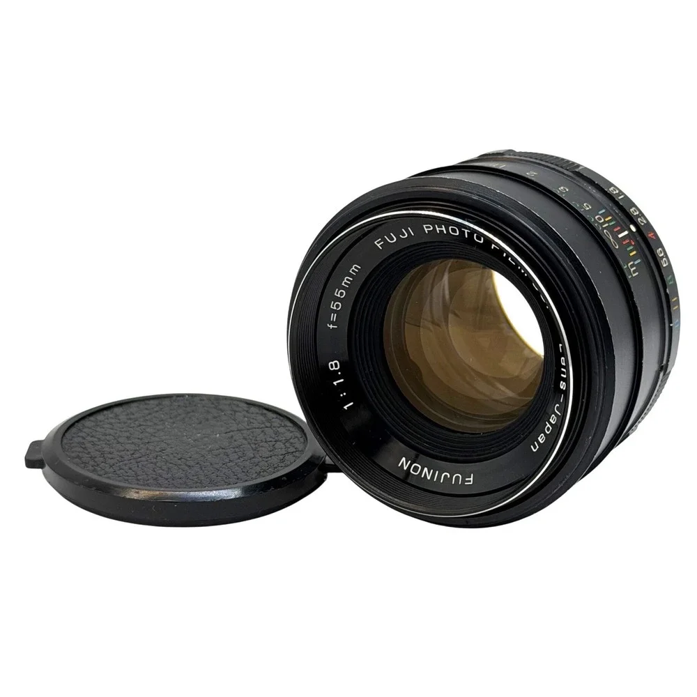Fujinon 55mm f1.8 M42 Screw Mount Prime Lens Fuji Photo Film Co Japan Vintage